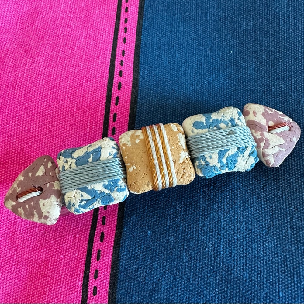 Made In Taiwan Clay Hair Clip
